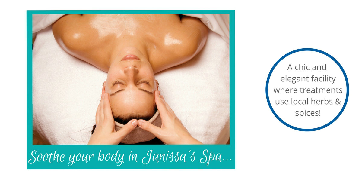 Soothe your body at Spice Island Beach Resort - Janissa's Spa is a chic and elegant facility where treatments use local herbs & spices!