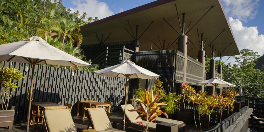  Rabot Hotel from Hotel Chocolat, St Lucia