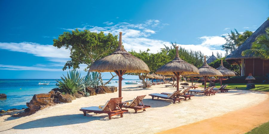 Main Beach at The Oberoi Beach Resort, Mauritius