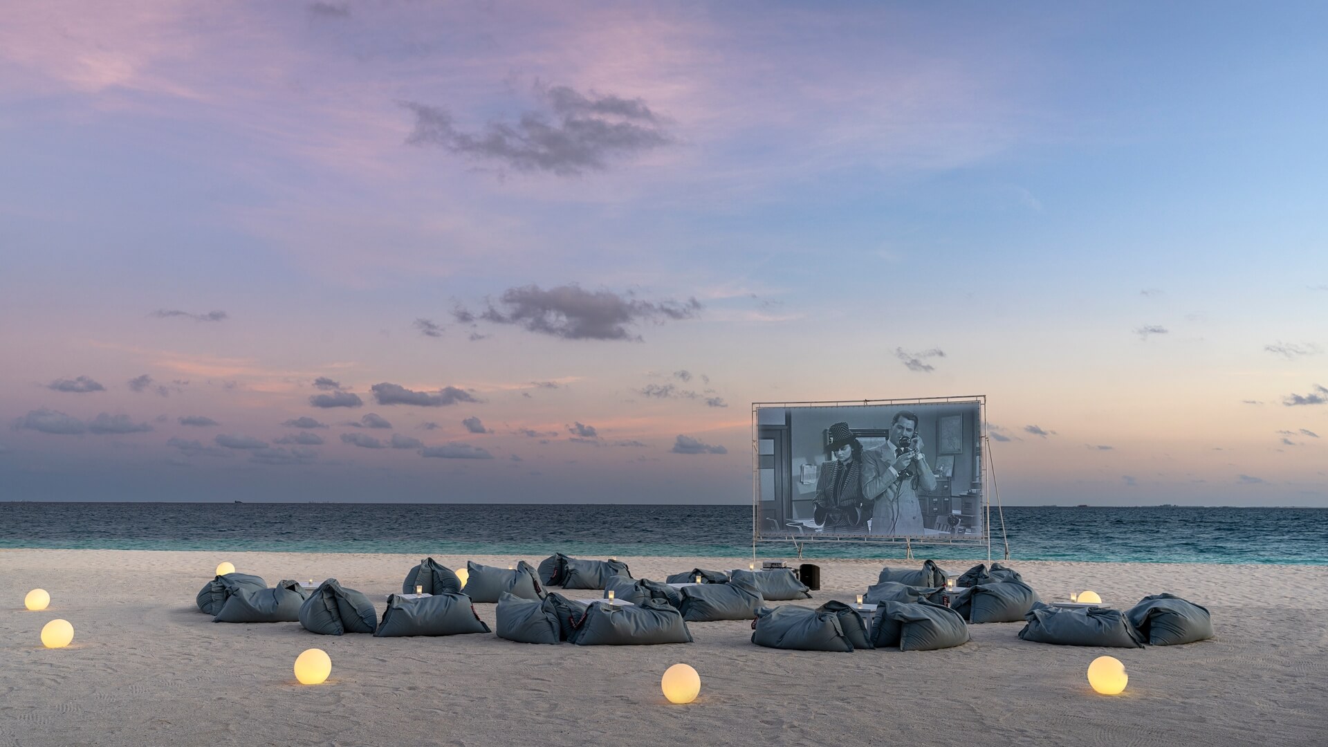 Cinema on the beach