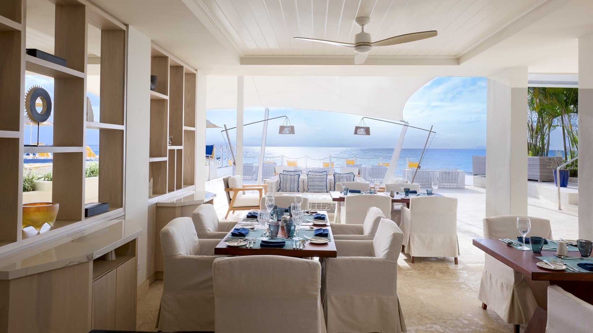 Dining area at The House