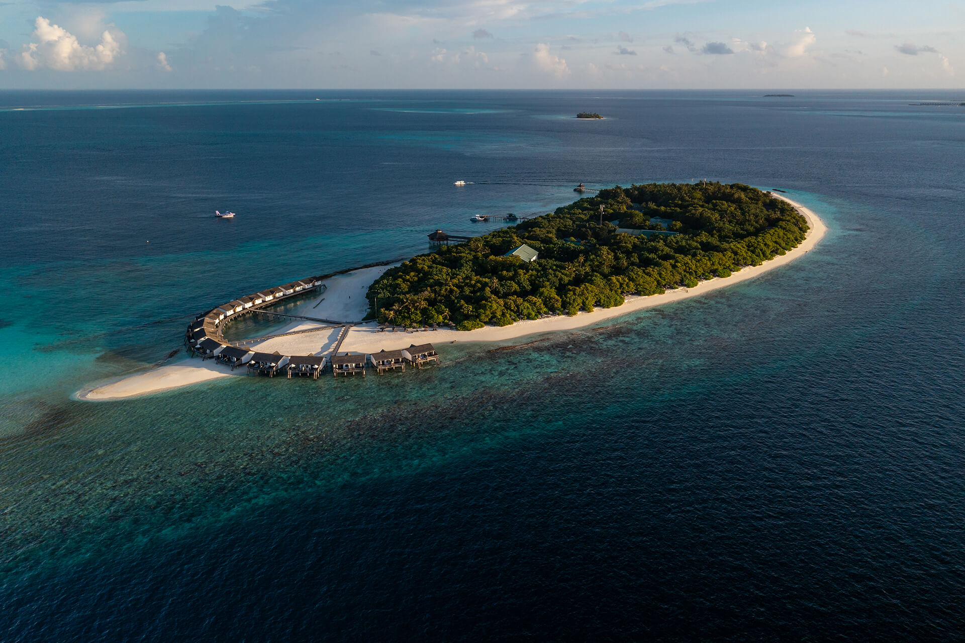 View of Reethi Beach Resort