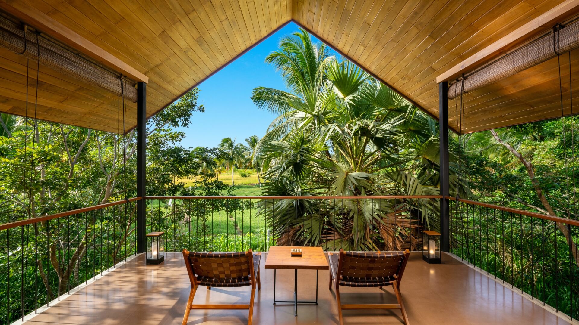 Balcony at Taru Villas Maia