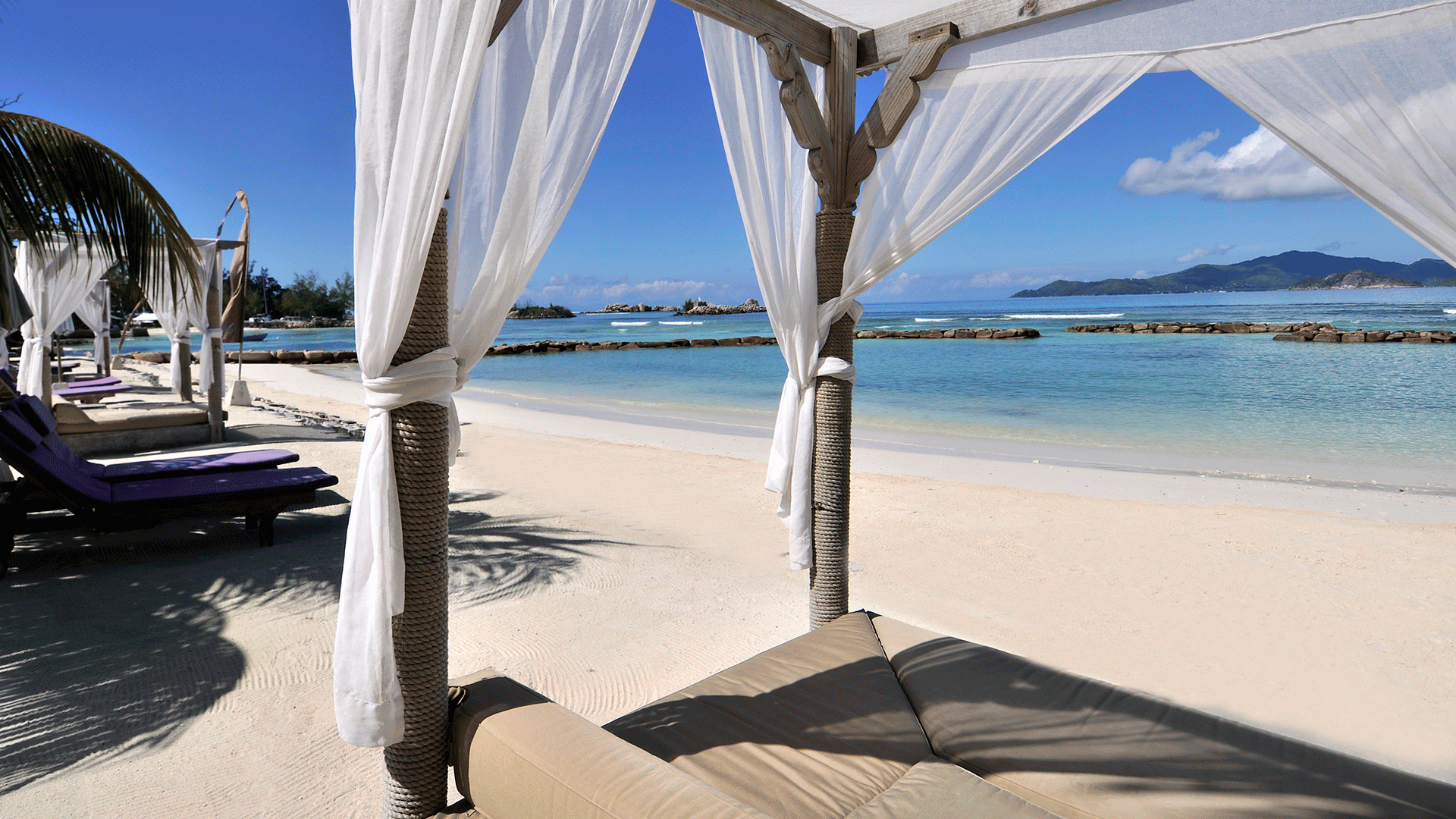 Explore La Digue's beautiful beaches