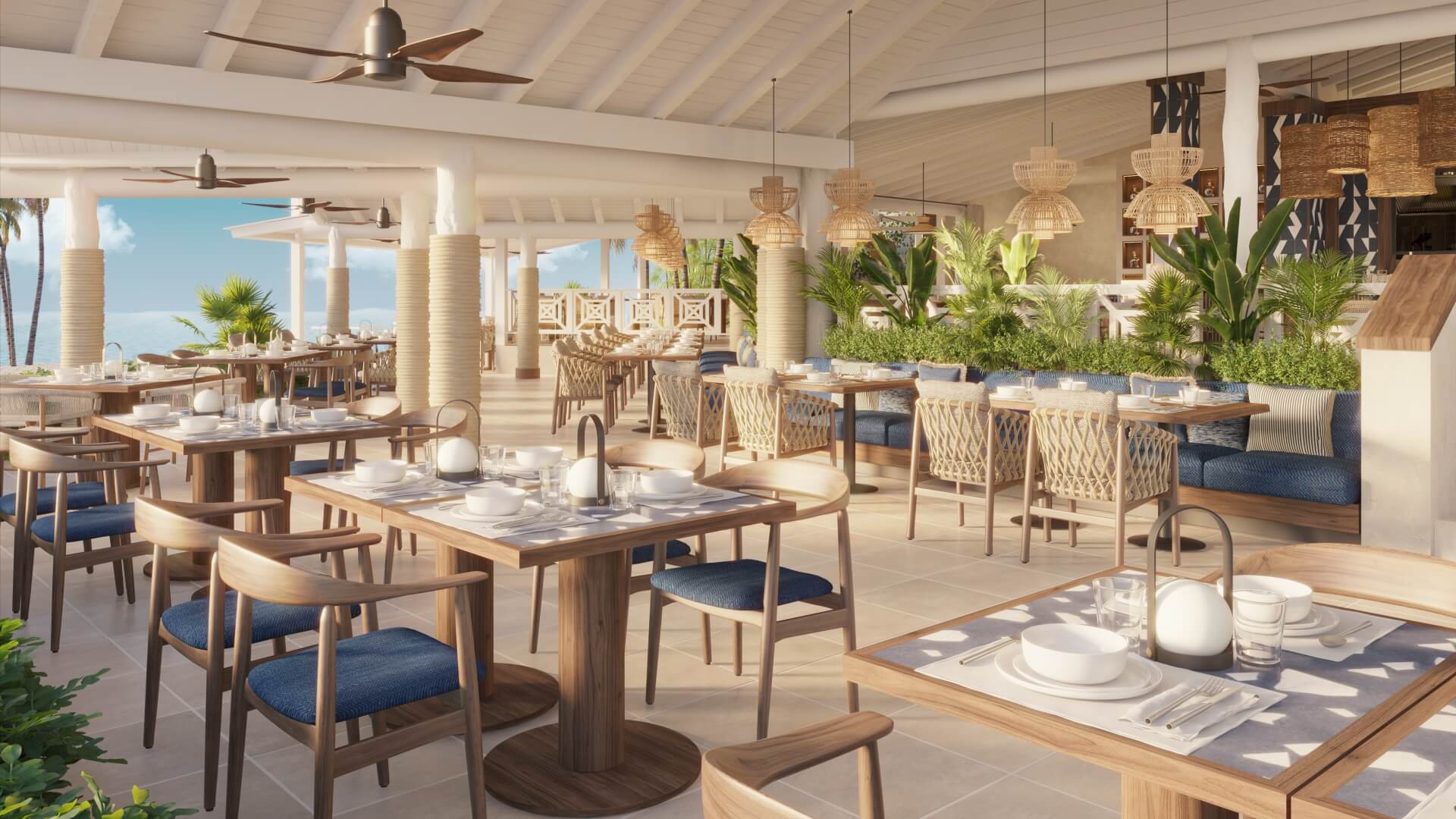 Dining at Secrets St Lucia