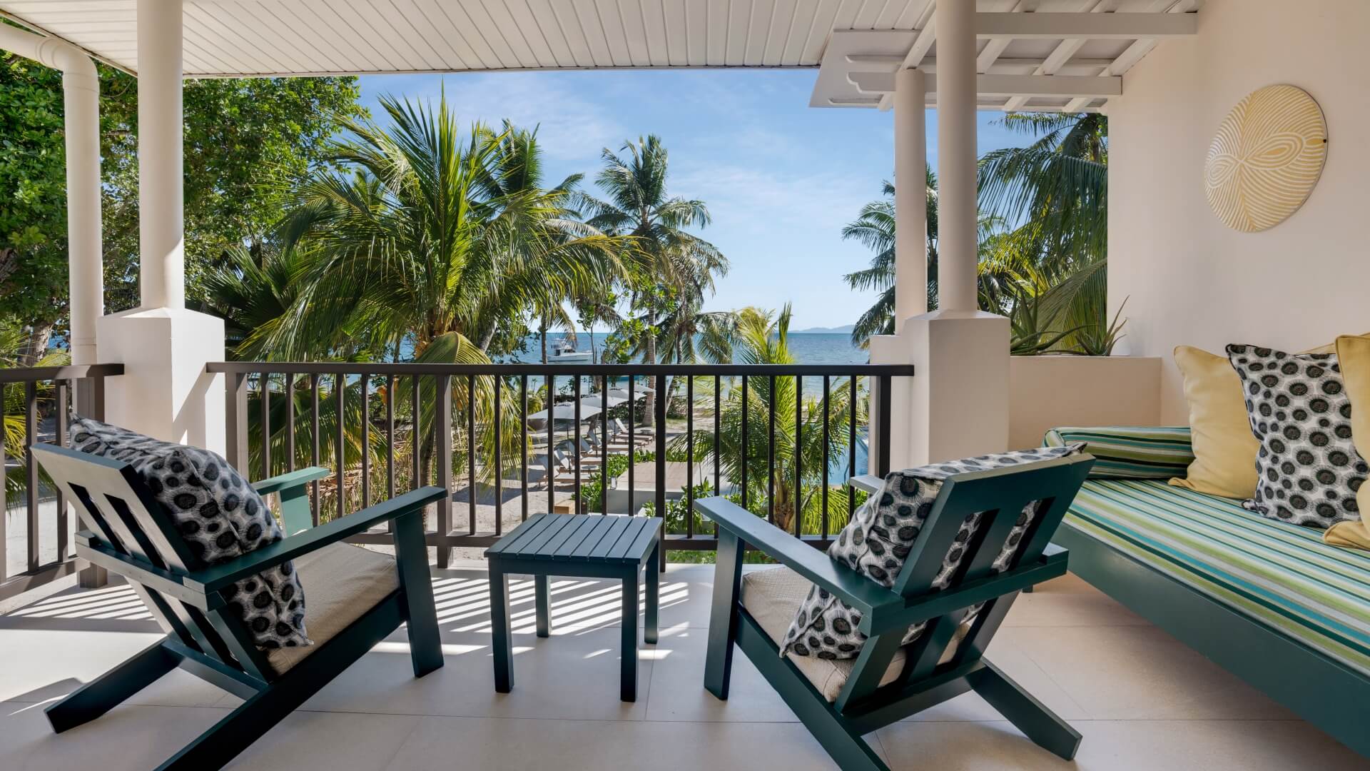 Balcony at Indian Ocean Lodge