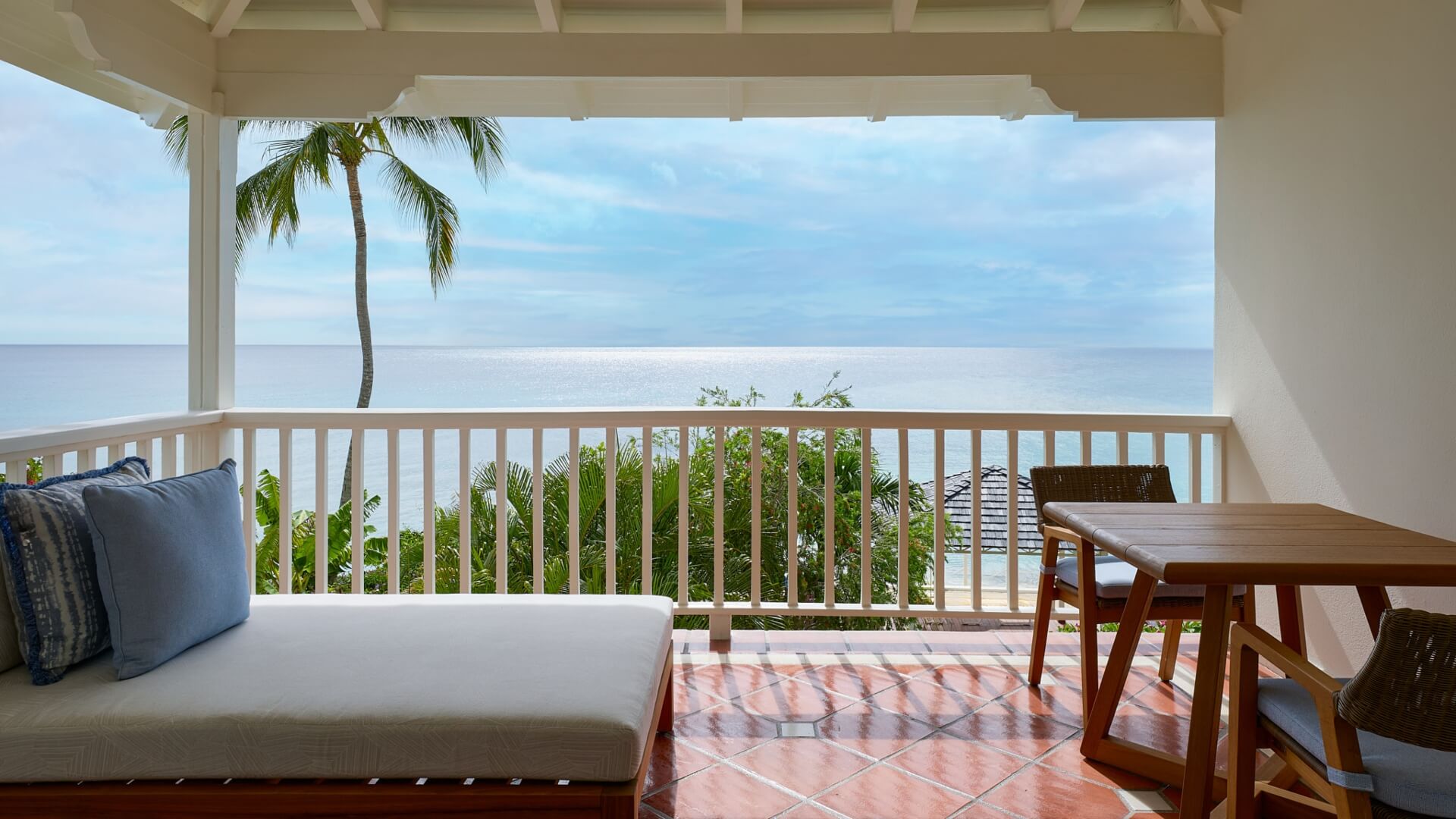 Balcony at The House Barbados