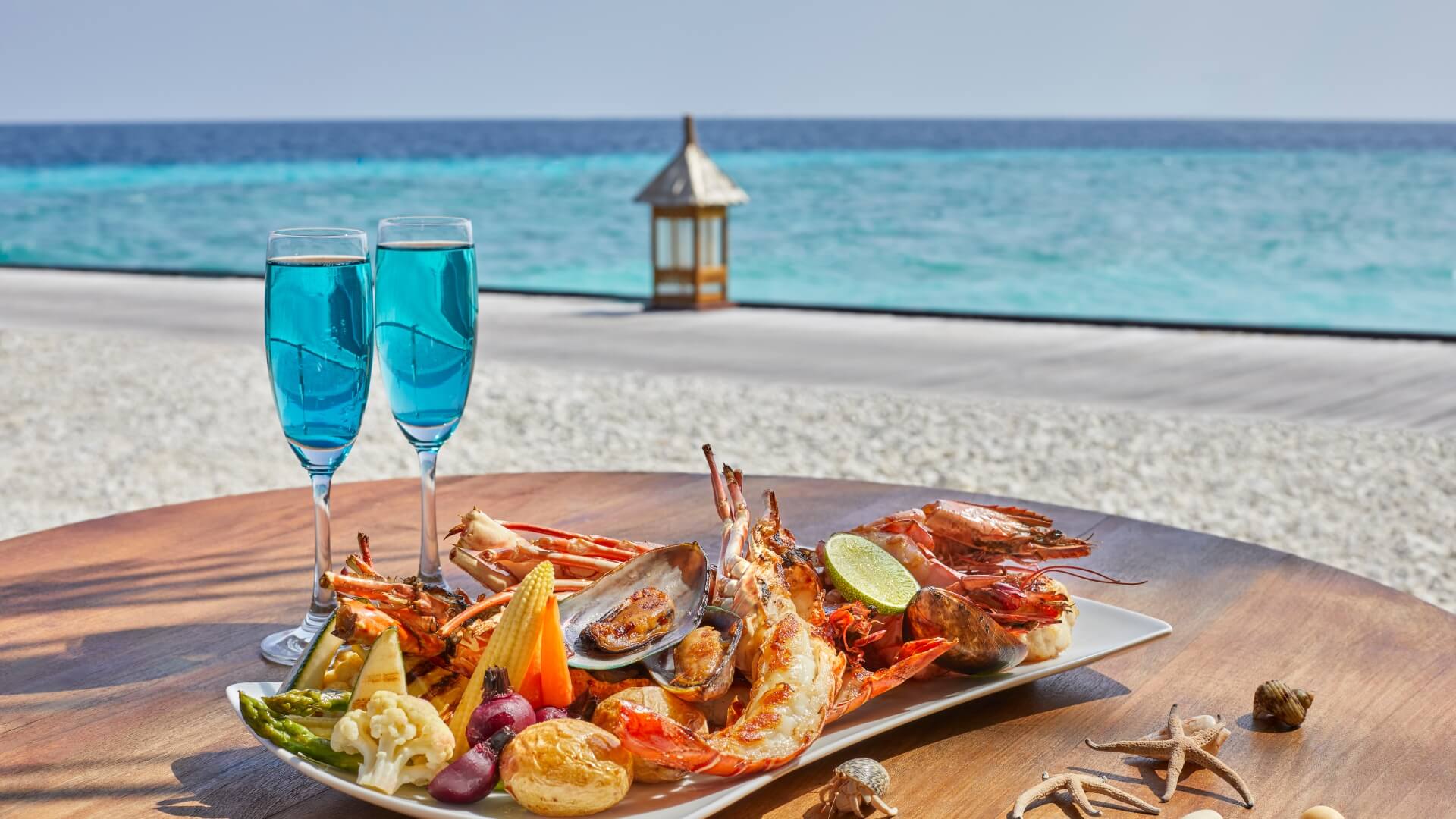 Dining at Taj Coral Reef