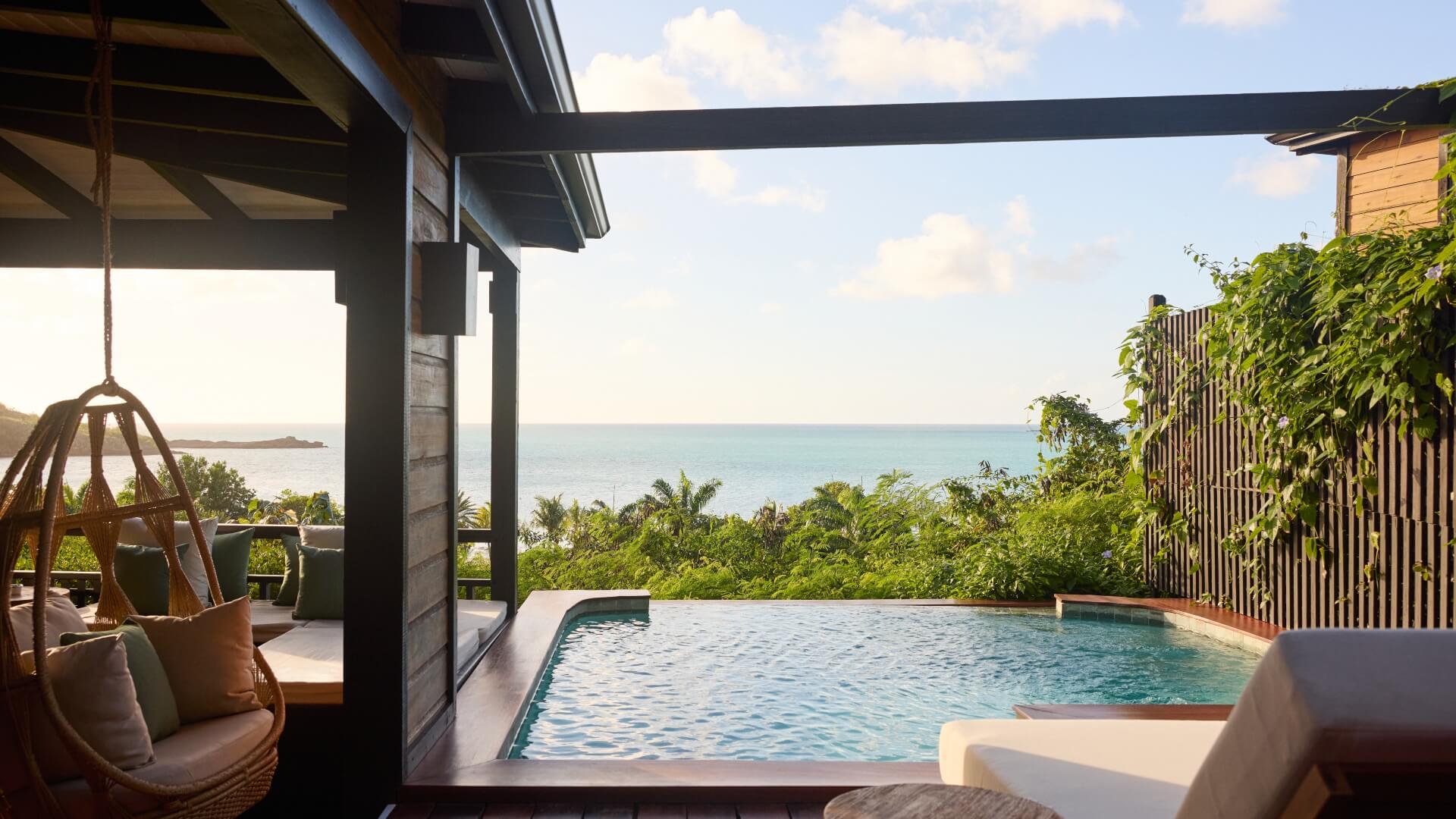Accommodation at Hermitage Bay