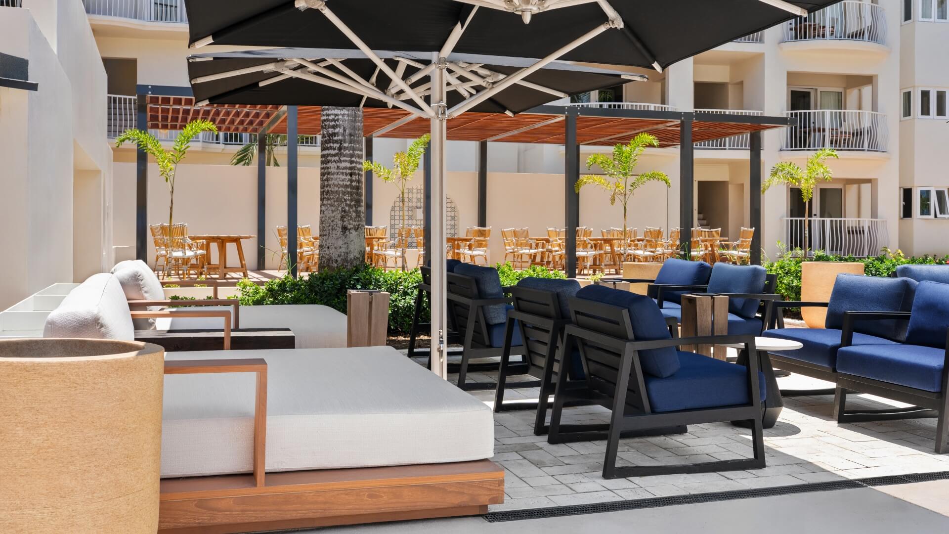 Deck at Tamarind Barbados