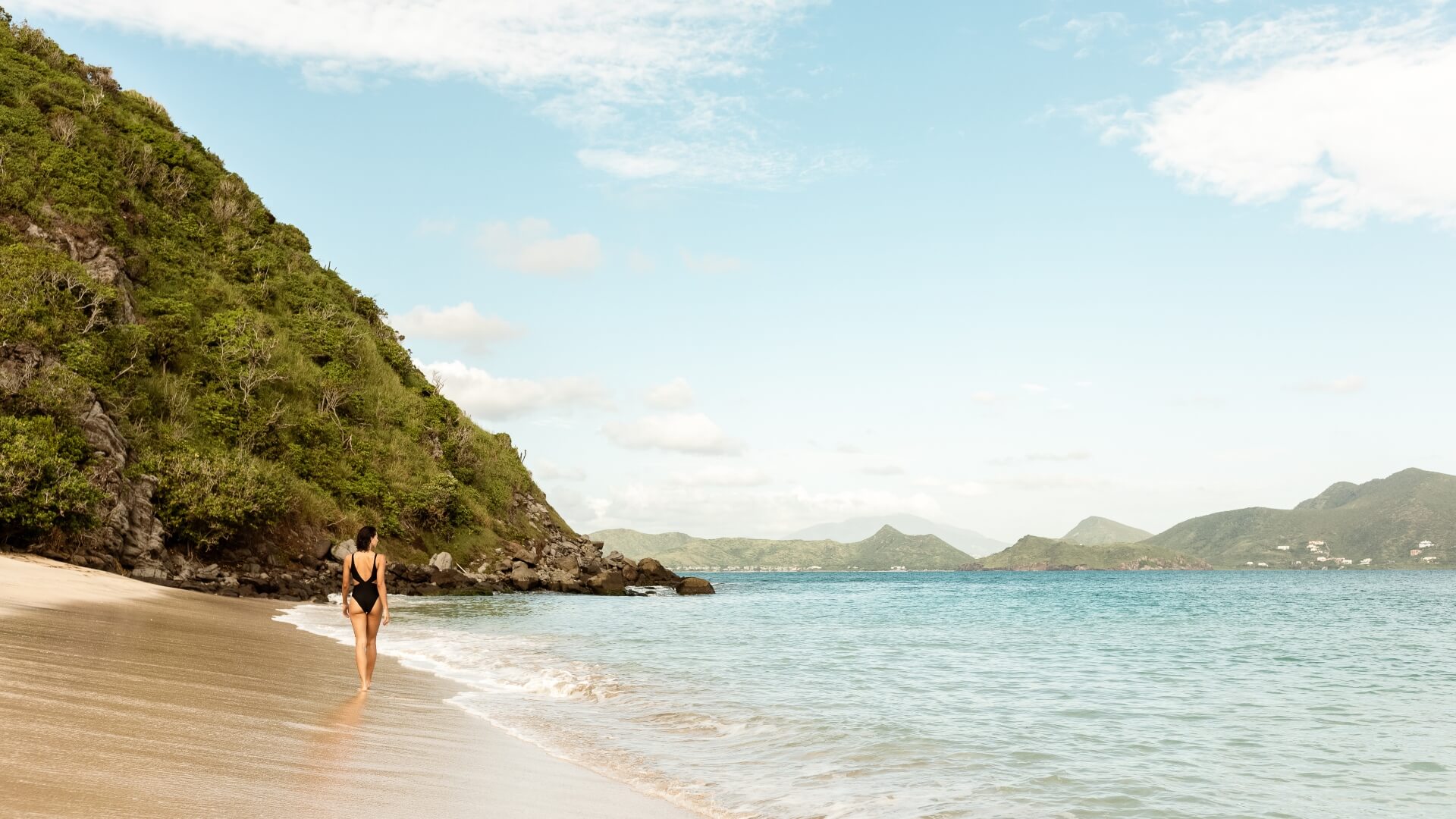 Beach in Nevis