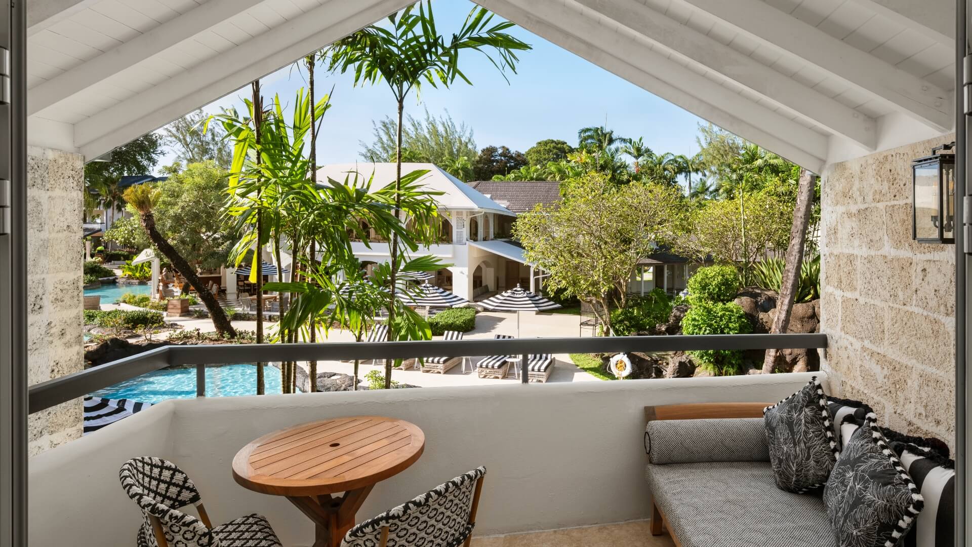 View from room at Colony Club